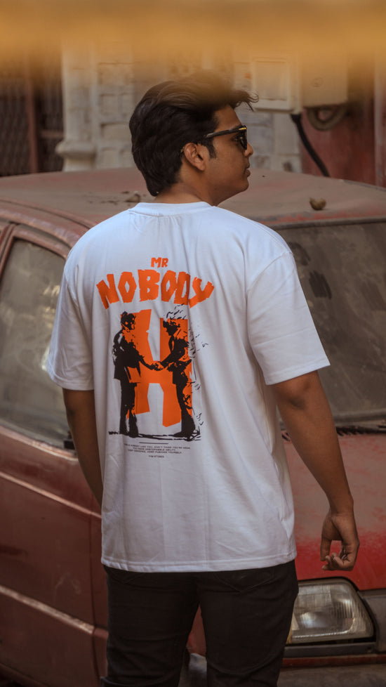 MR NOBODY Unisex Oversized T-shirt.